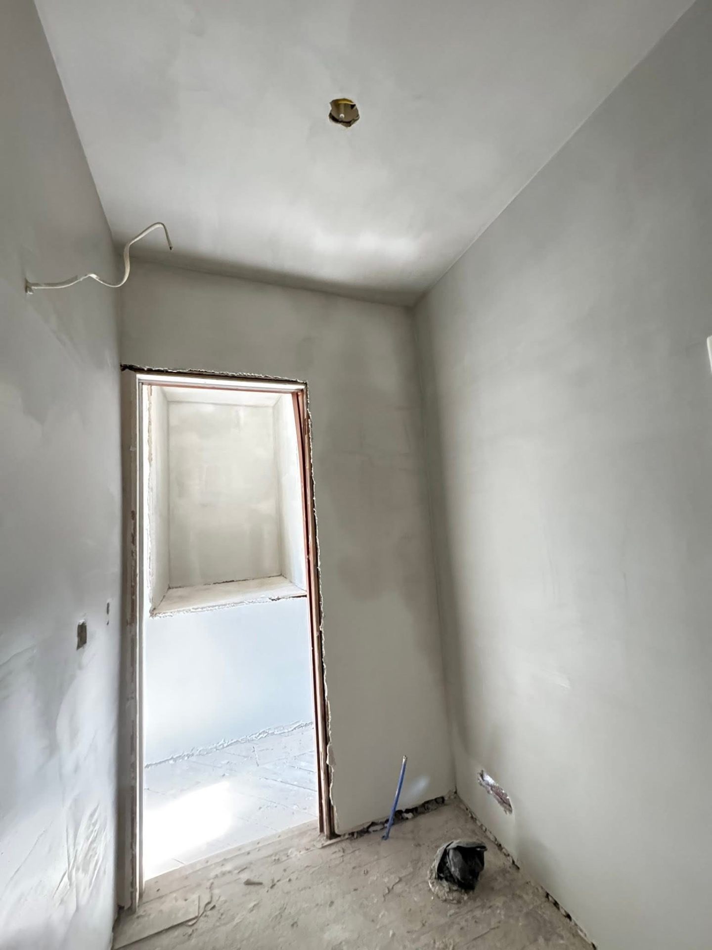 Drywall and plaster craftsmanship detail
