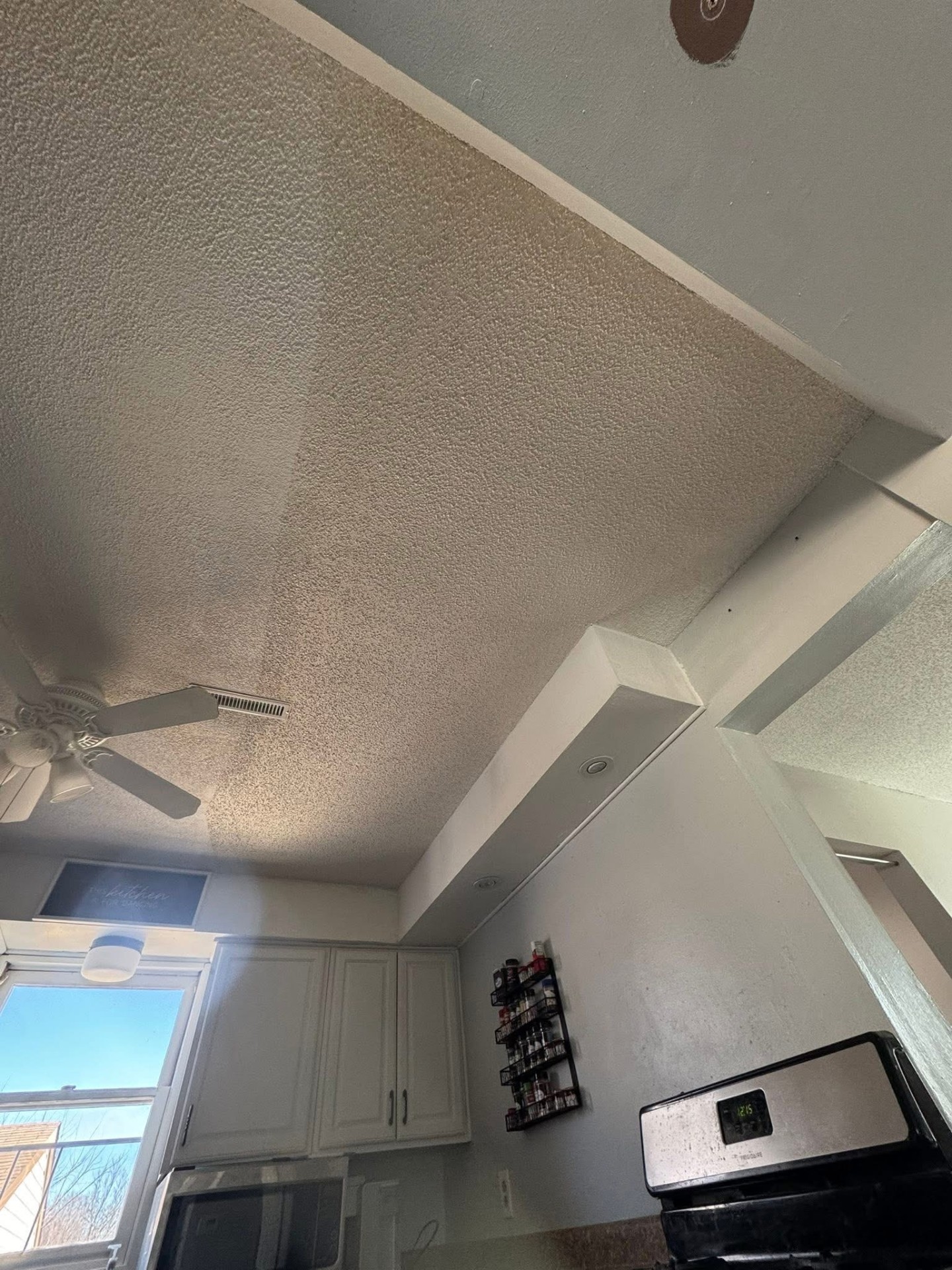 Drywall and plaster craftsmanship detail